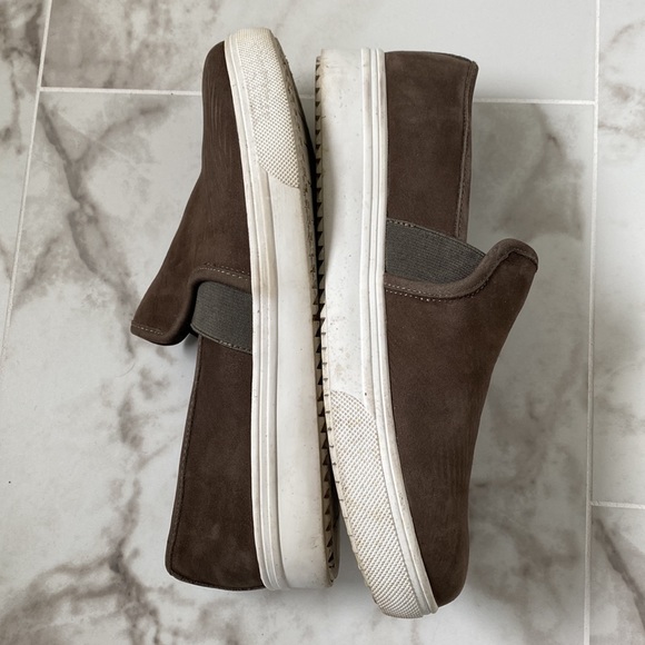 😍Abeo Blondo smart system women slip on. Brown suede. Size 8 M - Picture 3 of 6